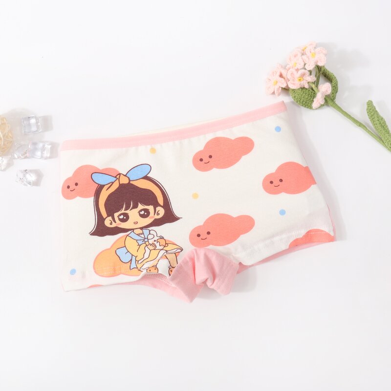 Girls Underwear Set Manufacturer - Cute Cartoon Printed OEM