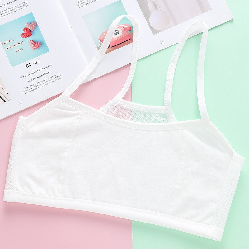 Girls Sports Vest Factory - Developmental Anti-Bacterial Mesh