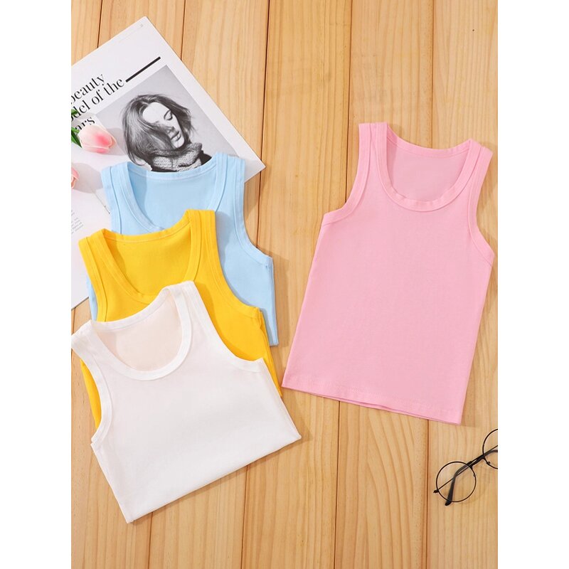 Children's Vest Manufacturer - Cotton Summer Breathable Sleeveless
