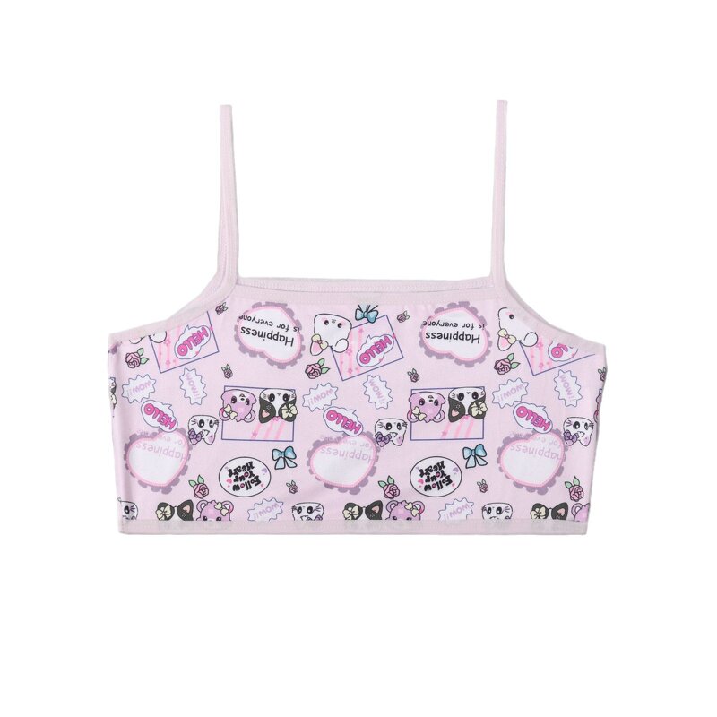 Girls Bra Suit Supplier - Polyester Fiber Small Sling OEM