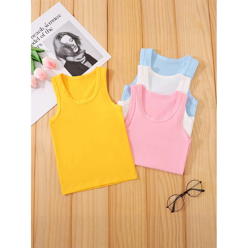 Children's Vest Manufacturer - Cotton Summer Breathable Sleeveless