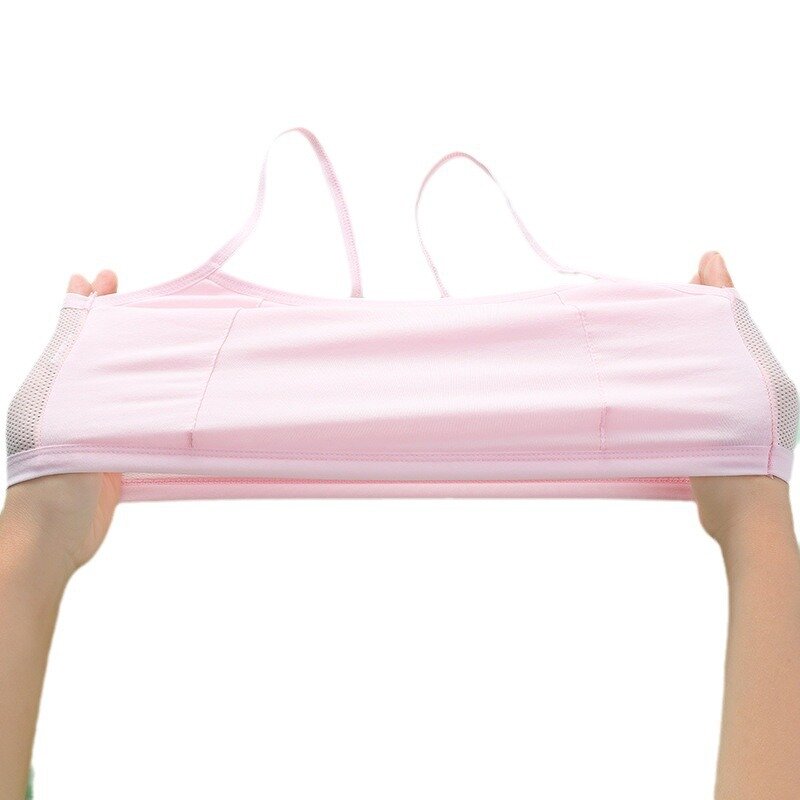 Girls Sports Vest Factory - Developmental Anti-Bacterial Mesh