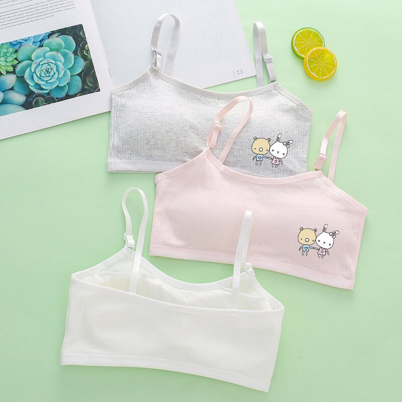 Girls Vest Bra Supplier - Adjustable Shoulder Strap Sports