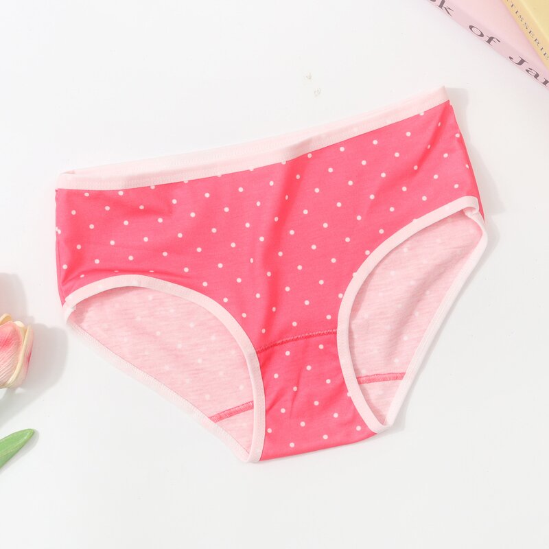 Girls' Underwear Supplier - Wholesale Striped Polyester Cotton