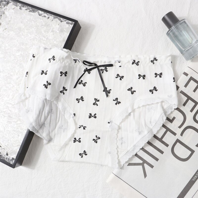 Women's Panties Manufacturer - Wholesale Japanese Bow Print