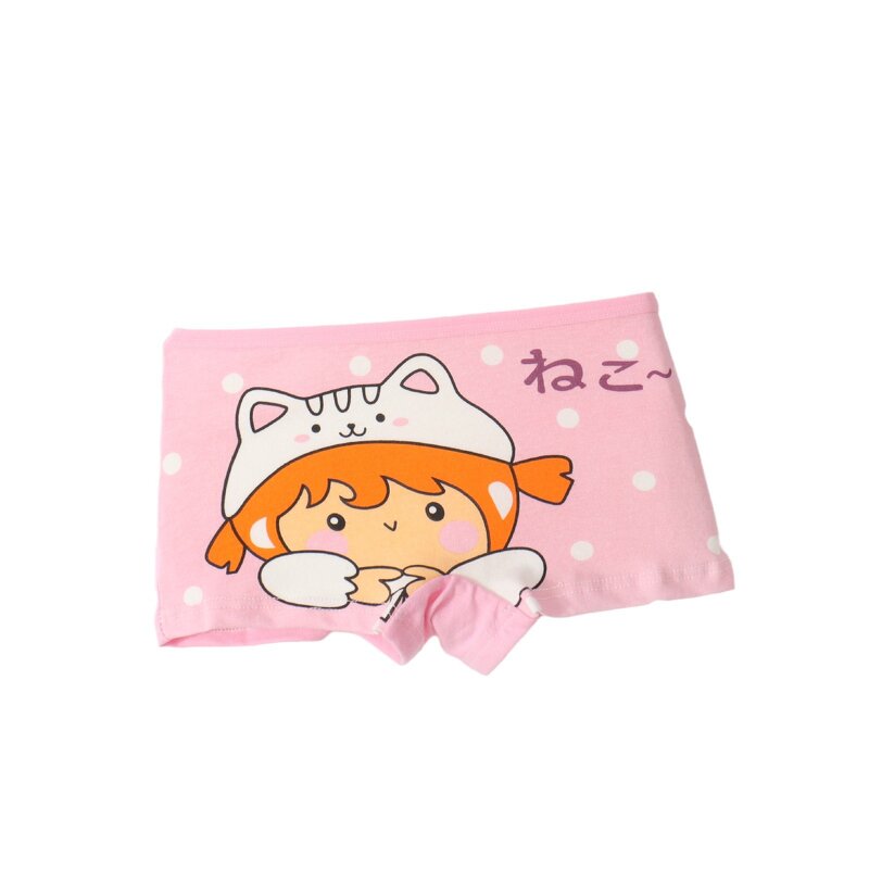 Girls' Boxer Shorts Factory - Cute Cartoon Four-Corner OEM