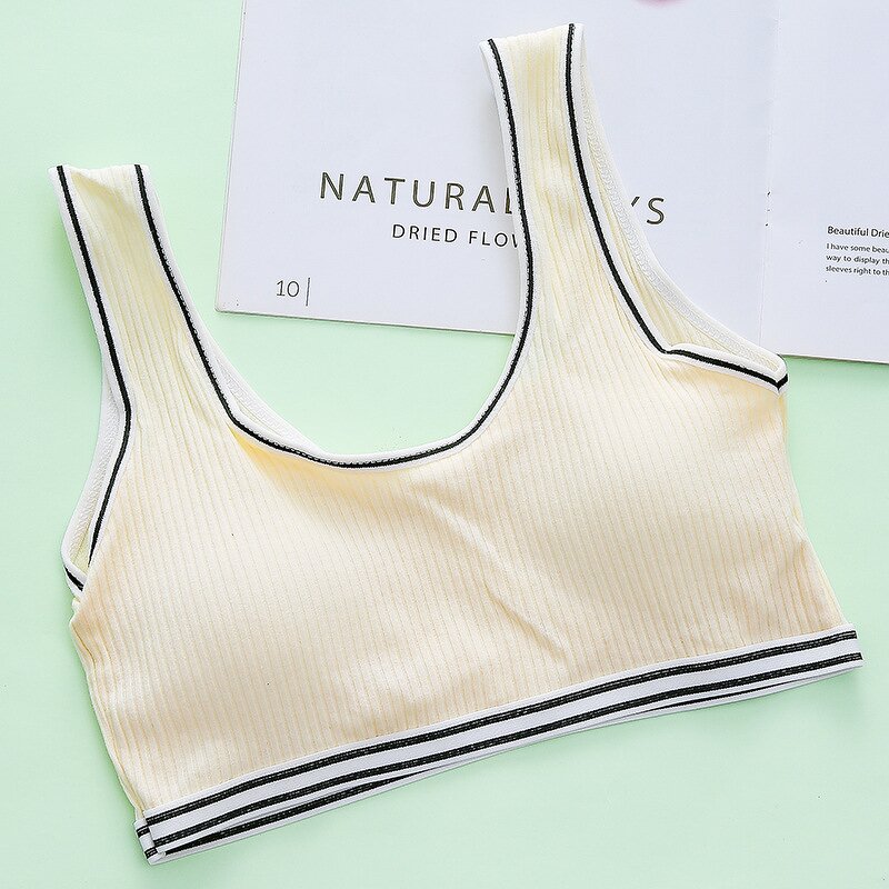 School Girl Vest Suit Manufacturer - Wholesale Yoga Cotton Bra