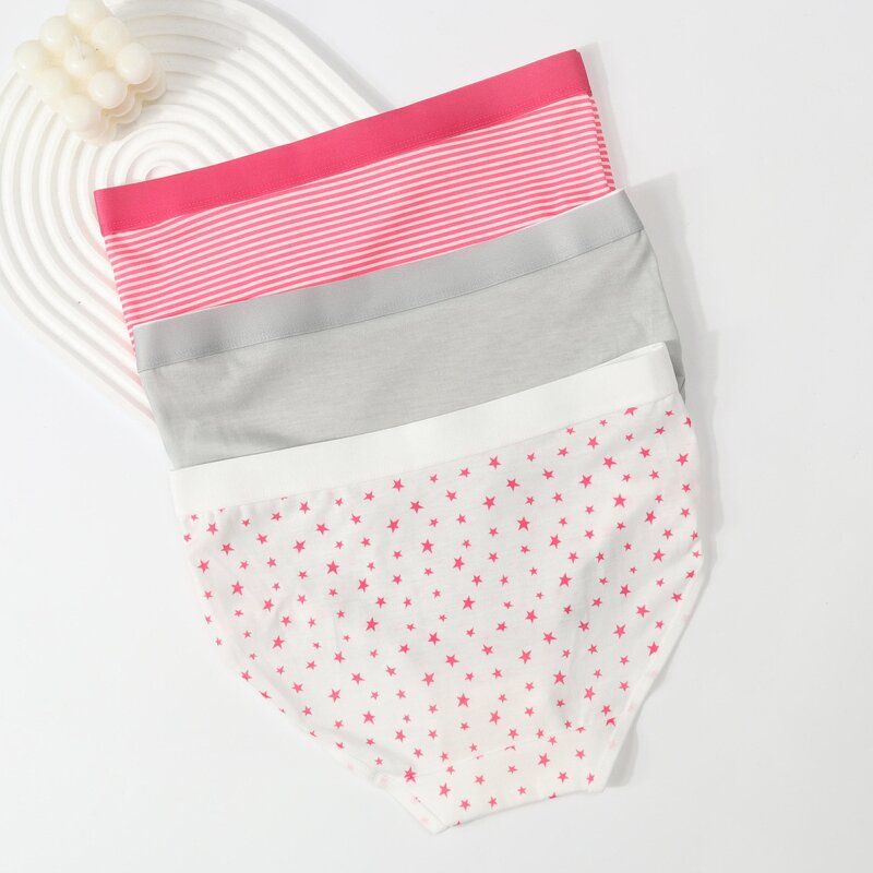 Ladies Cotton Briefs Supplier - Mid-Rise Polka Dot OEM