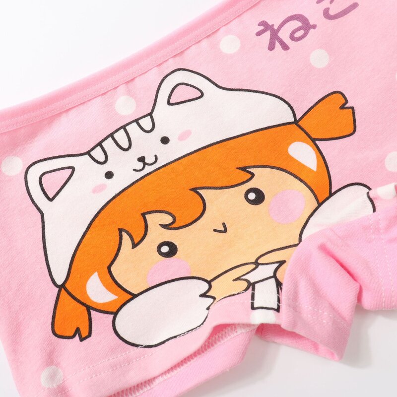 Girls' Boxer Shorts Factory - Cute Cartoon Four-Corner OEM