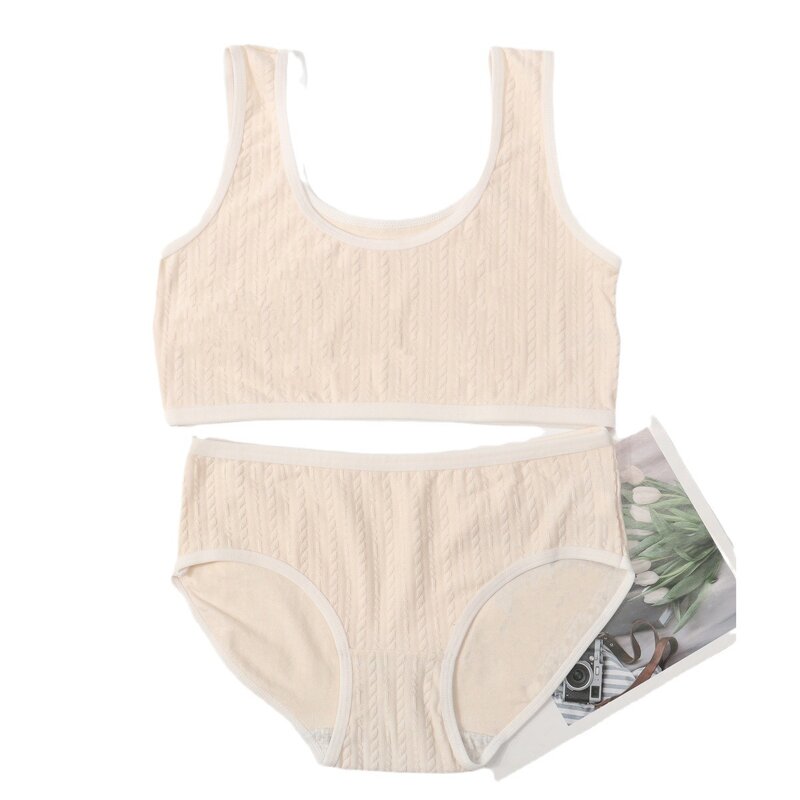 Girls Vest Bra Factory - Development Period Cotton Junior