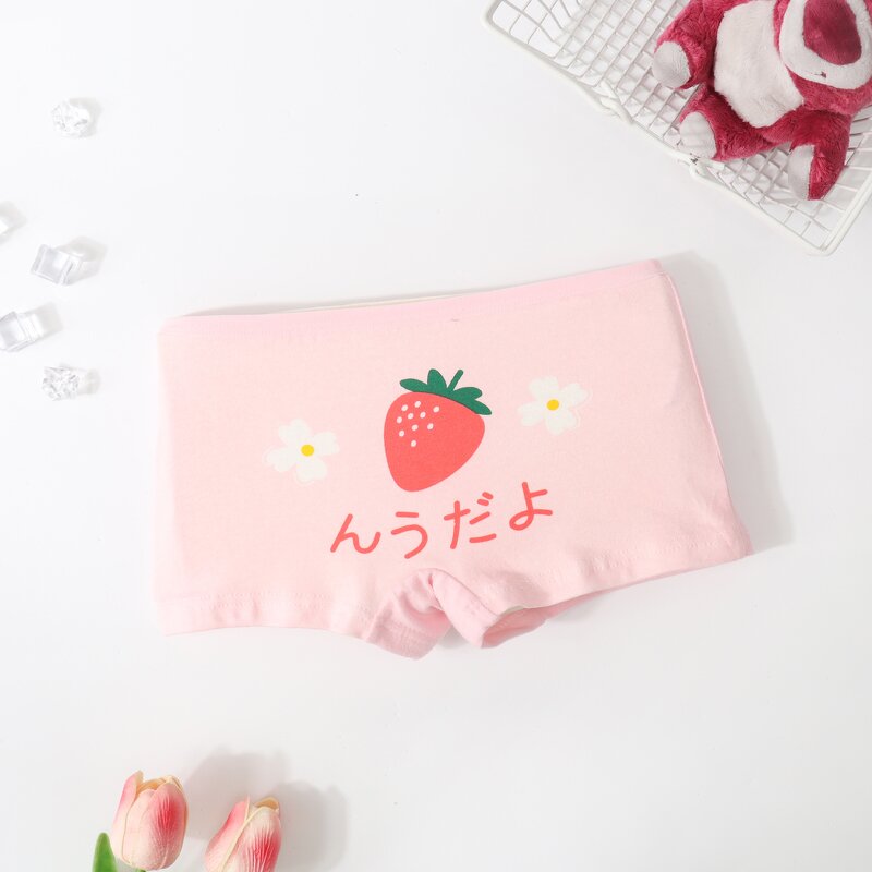 Girls Underwear Supplier - In-Stock 4pcs/set 95% Cotton