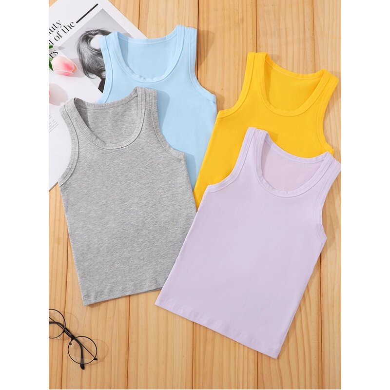 Children's Vest Manufacturer - Cotton Summer Breathable Sleeveless