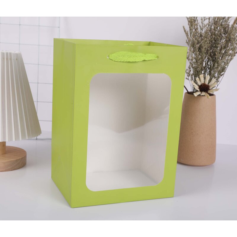 Paper Bag Manufacturer - OEM/ODM Custom Recyclable Craft Paper Window Bag