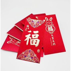 Red Envelope Manufacturer - OEM/ODM Custom Fancy Paper Gold Stamping Hongbao