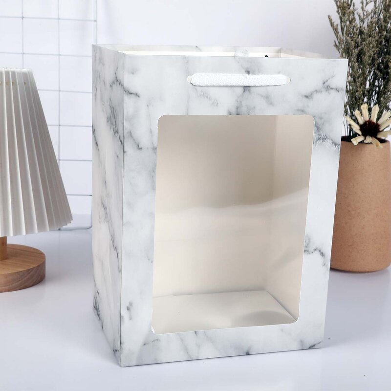 Paper Bag Manufacturer - OEM/ODM Custom Logo Paper Transparent Window Bag