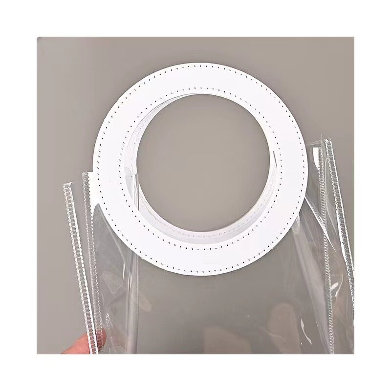 PVC Shopping Bag Manufacturer - OEM/ODM Custom Clear Circular Handle Tote