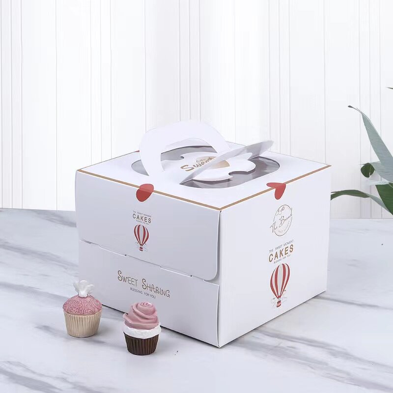 Cake Box Manufacturer - OEM/ODM Custom Printed Takeaway Coated Paper Box