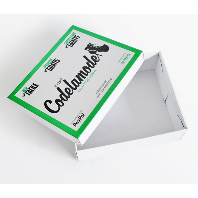 Mailer Box Manufacturer - OEM/ODM Custom White Paper Shoe Packaging Box