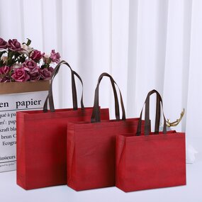 Non Woven Bag Manufacturer - OEM/ODM Custom Laminated Die Cut Nonwoven Bag