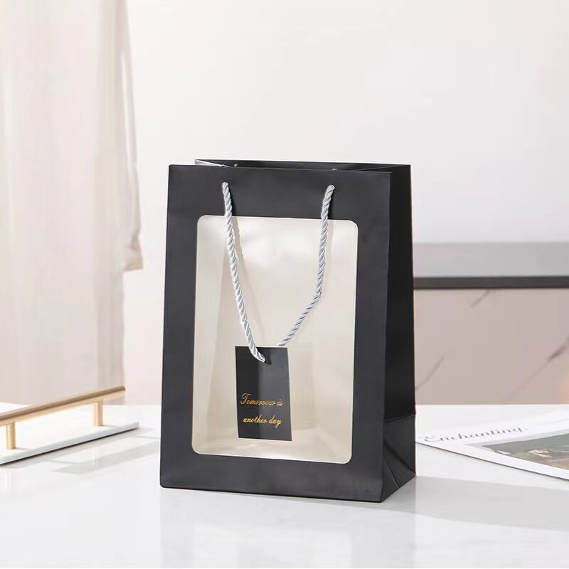 Paper Bag Manufacturer - OEM/ODM Custom Red Printed Shopping Gift Bag