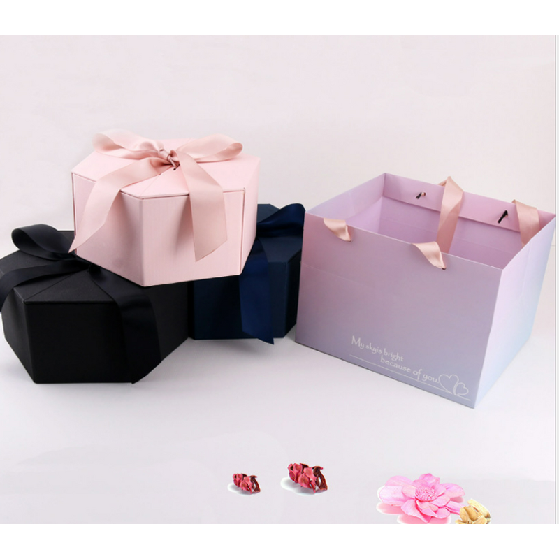 Gift Box Manufacturer - OEM/ODM Custom Christmas Chocolate Hexagon Box