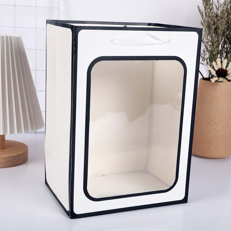 Paper Bag Manufacturer - OEM/ODM Custom Recyclable Transparent Window Bag