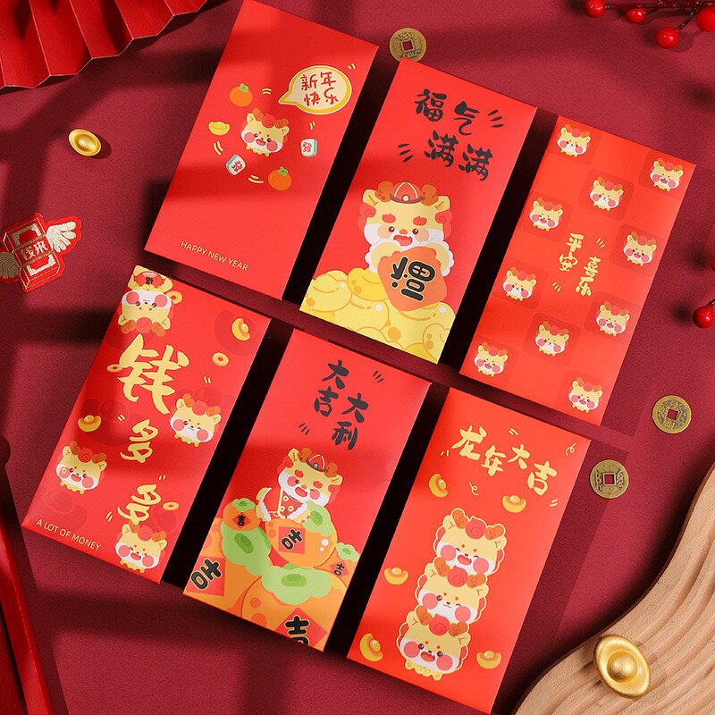 Red Envelope Manufacturer - OEM/ODM Custom 2025 Printed Gold Stamping Hongbao