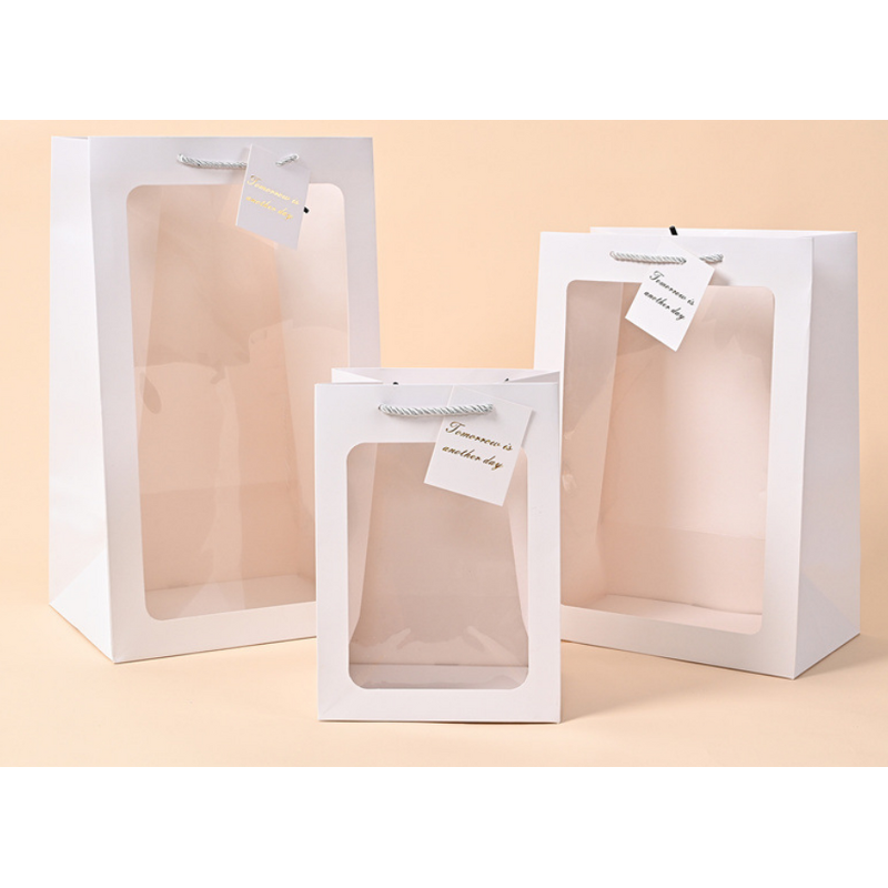 Paper Bag Manufacturer - OEM/ODM Custom Craft Paper PVC Window Bag