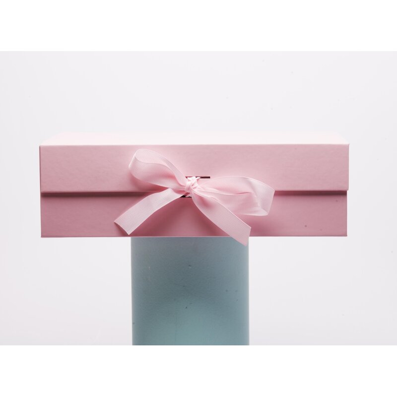 Gift Box Manufacturer - OEM/ODM Custom Pink Folding Magnetic Box