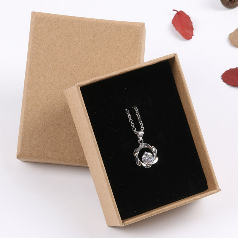 Jewelry Box Manufacturer - OEM/ODM Custom Small Flat Paper Cardboard Box