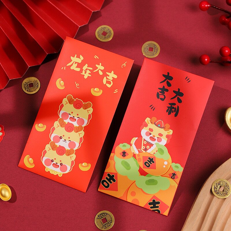 Red Envelope Manufacturer - OEM/ODM Custom 2025 Printed Gold Stamping Hongbao