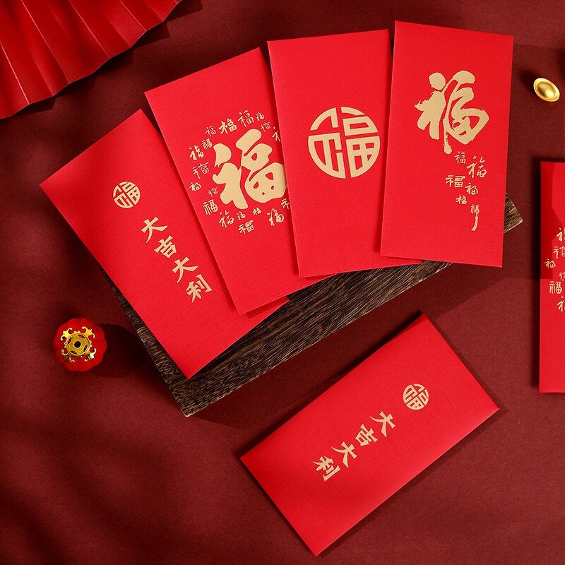 Red Envelope Manufacturer - OEM/ODM Custom 2025 Gold Stamping Hong Pao