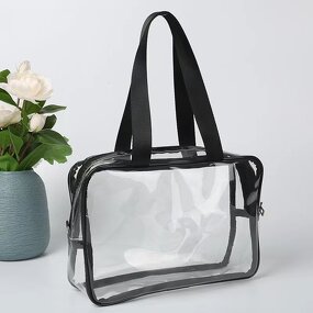 PVC Bag Manufacturer - OEM/ODM Custom Transparent Toiletry Cosmetic Bag