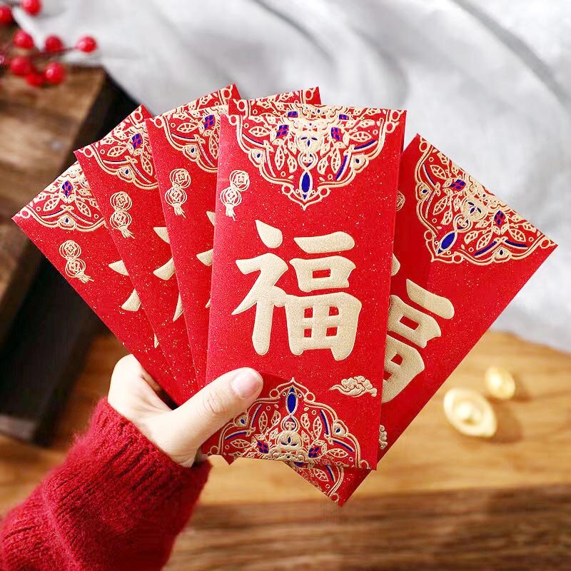 Red Envelope Manufacturer - OEM/ODM Custom Fancy Paper Gold Stamping Hongbao