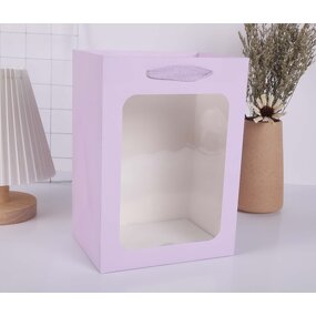 Paper Bag Manufacturer - OEM/ODM Custom Recyclable Craft Paper Window Bag