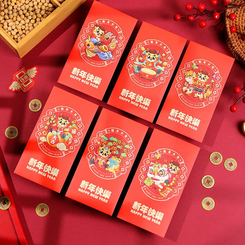 Red Envelope Manufacturer - OEM/ODM Custom 2026 Fancy Printed Red Packet