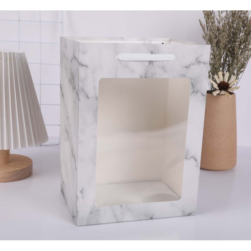 Paper Bag Manufacturer - OEM/ODM Custom Craft Paper Bag with PVC Window