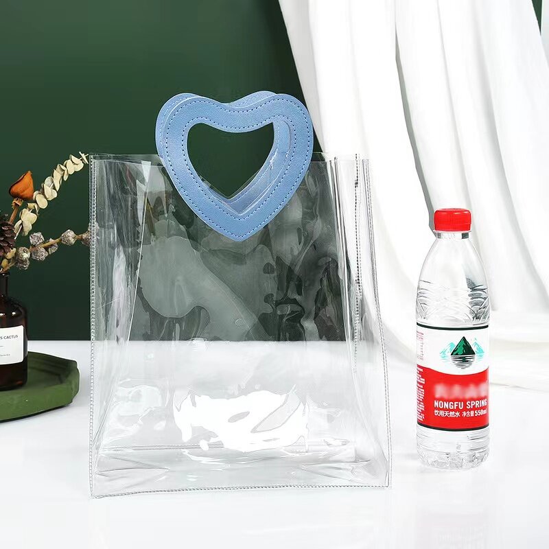 PVC Makeup Pouch Manufacturer - OEM/ODM Custom Shiny Transparent Small Tote
