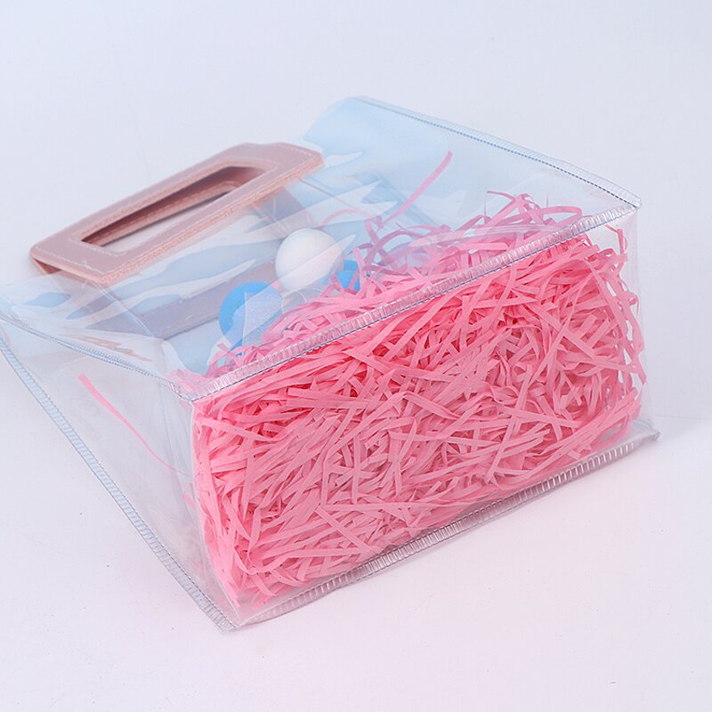 PVC Bag Manufacturer - OEM/ODM Custom Clear Logo Print Small Tote Bag