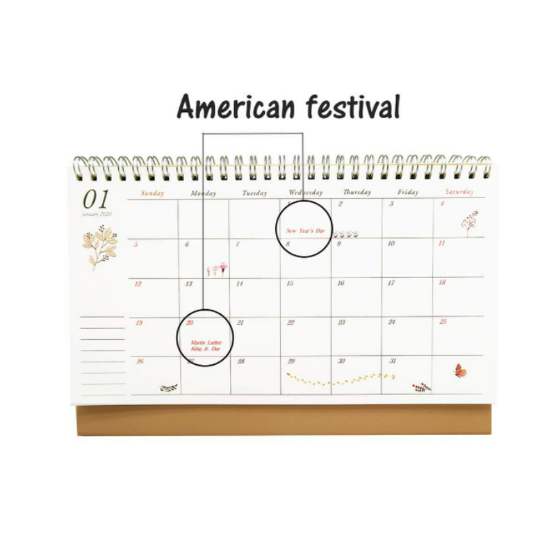 Desk Calendar Manufacturer - OEM/ODM Custom Paper Advent Table Calendar
