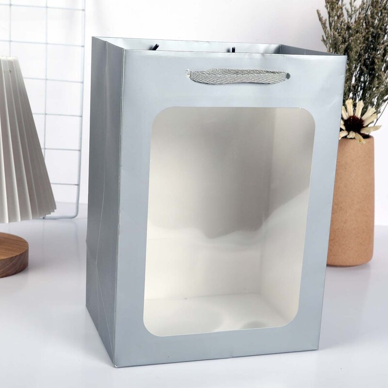 Paper Bag Manufacturer - OEM/ODM Custom Recyclable Transparent Window Bag