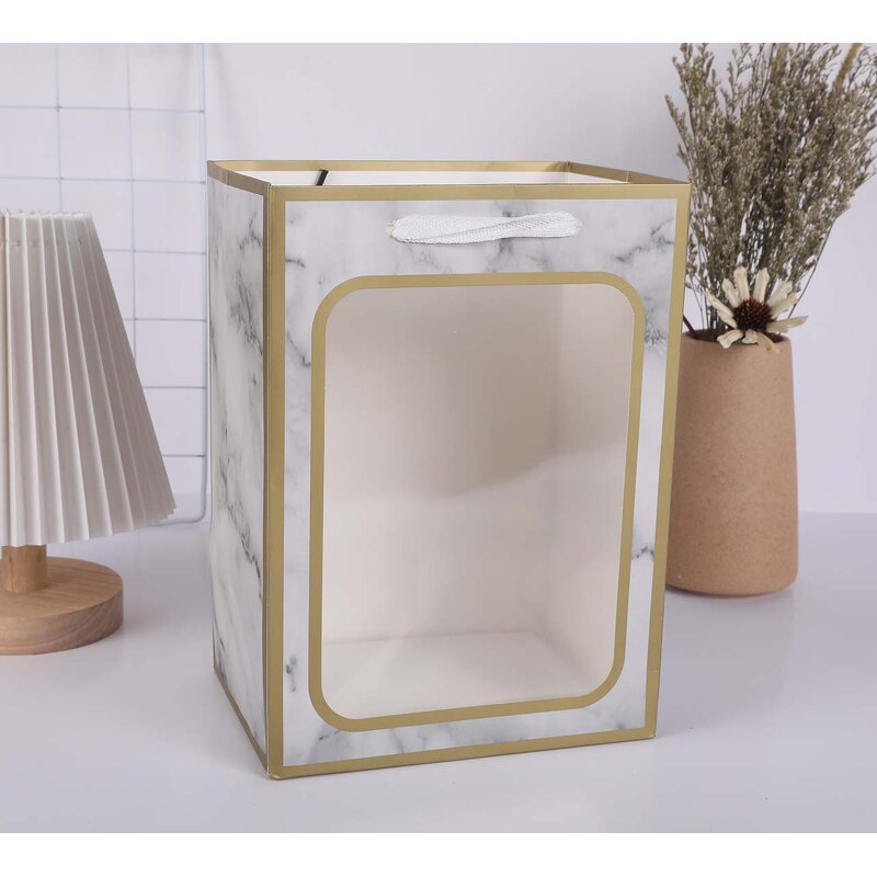 Paper Bag Manufacturer - OEM/ODM Custom Recyclable Craft Paper Window Bag