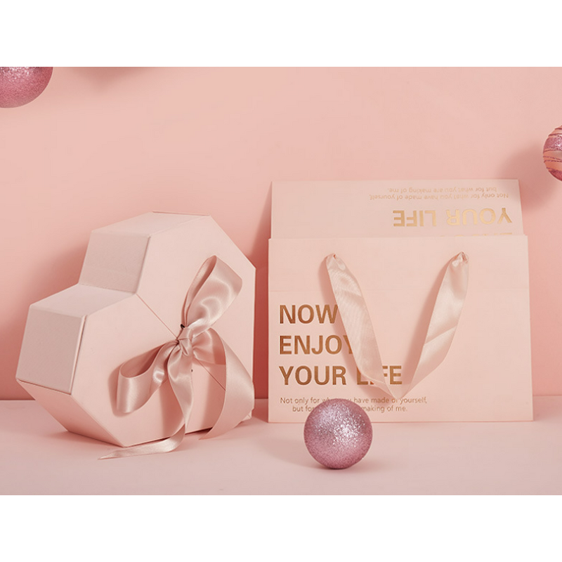 Candy Gift Box Manufacturer - OEM/ODM Custom Pink Cardboard Heart Shaped Box