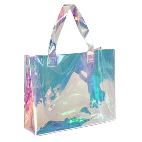 PVC Tote Bag Manufacturer - OEM/ODM Custom Fashion Transparent Laser Bag