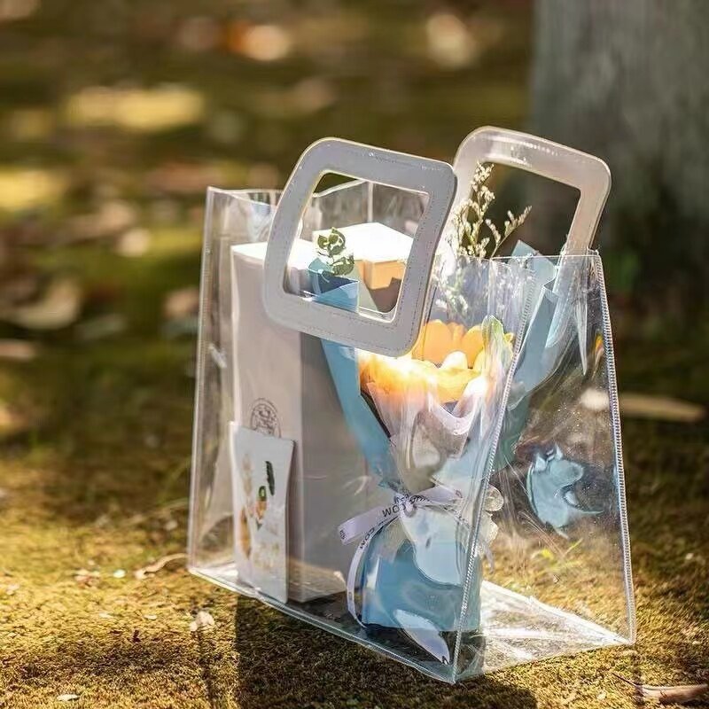 PVC Gift Bag Manufacturer - OEM/ODM Custom Clear Florist Planter Bag
