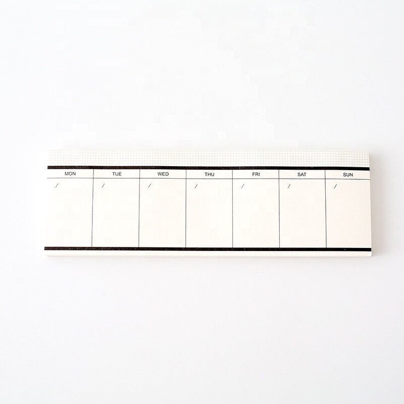 Desk Agenda Supplier - Cute Flower Student Undated Weekly