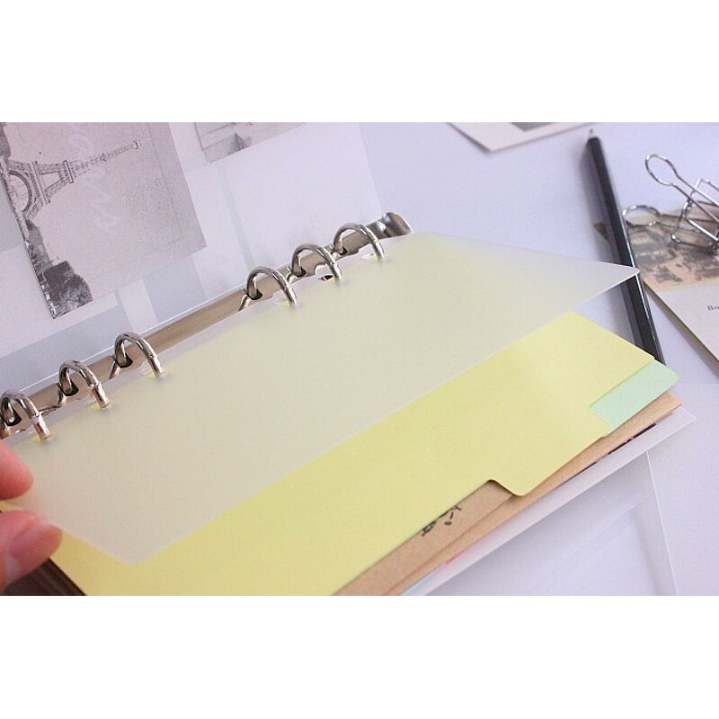 PVC Index Divider Supplier - Classic Colored PVC 20/26/30 Holes