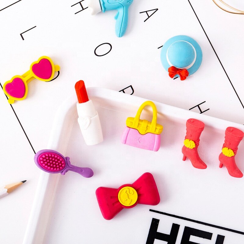 Bow Cat Eraser Factory - Cute Kawaii Creative Donut Shape