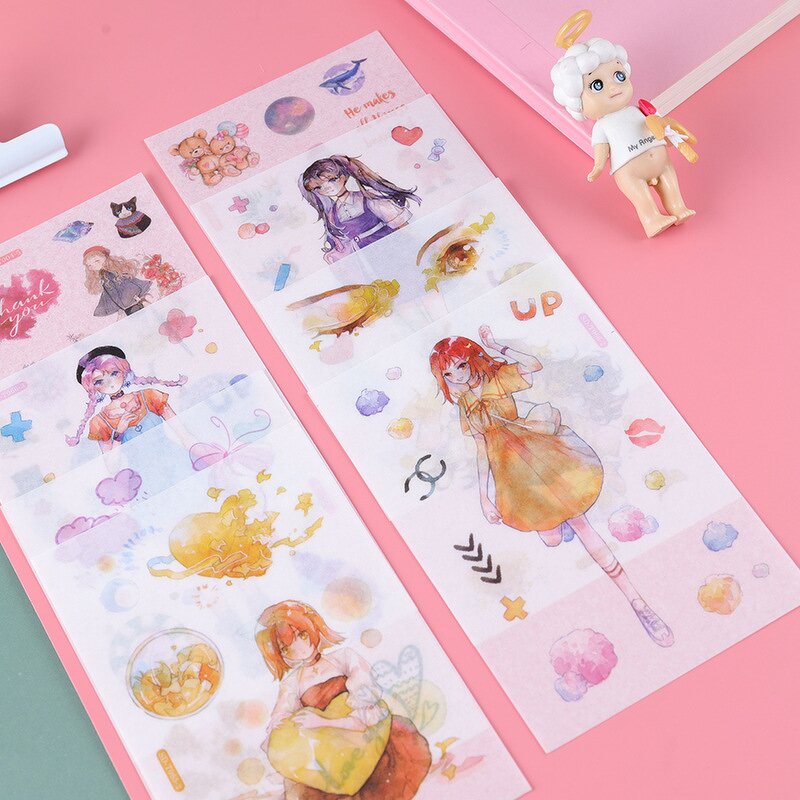 DIY Stickers Manufacturer - Cute Childlike Combination 6 Pieces