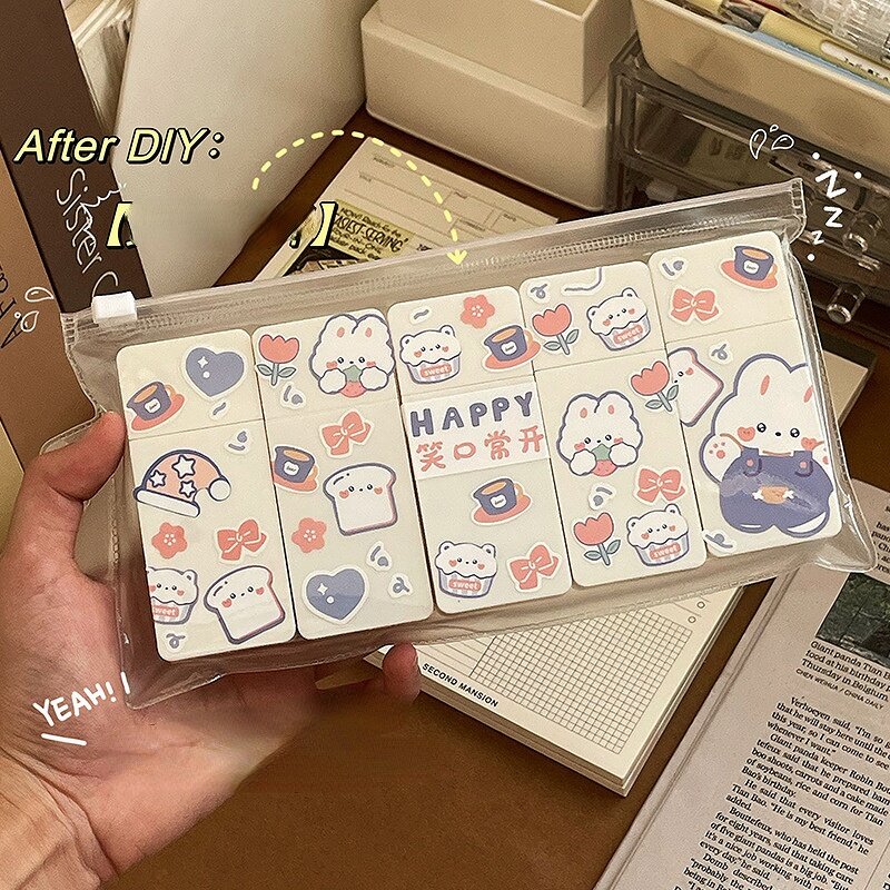 Correction Tape Manufacturer - Creative Cartoon Cute 5 Ps